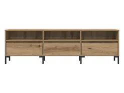 Mueble de TV madera de ingeniería roble artisan 150x30x44,5 cm