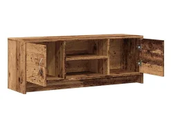 Mueble de TV madera ingeniería madera envejecida 102x30x37,5 cm