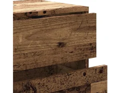 Mueble de TV madera ingeniería madera envejecida 80x34x35,5 cm
