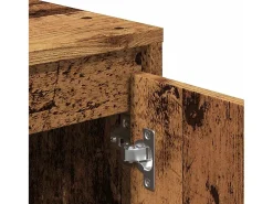 Mueble de TV madera ingeniería madera envejecida 120x30x40,5 cm