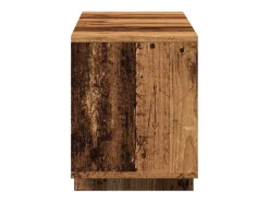 Mueble de TV madera ingeniería madera envejecida 120x30x40,5 cm