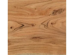 Mueble de TV madera maciza de acacia 112x30x40 cm
