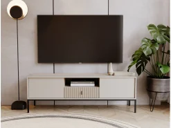 Mueble de TV Maggiore 2P1C cachemir/negro/negro