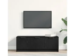 Mueble de TV Roble negro 102 x 35 x 36.5 cm