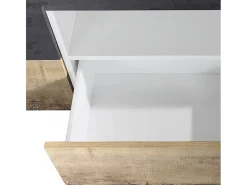 Mueble de TV salón 220 x 43 cm pared diseño moderno Fergus Report