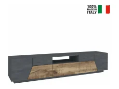 Mueble de TV salón 220 x 43 cm pared diseño moderno Fergus Report
