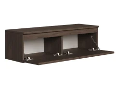 Mueble de TV suspendido con 2 puertas -100 cm -nogal de Wisconsin -BEMMI