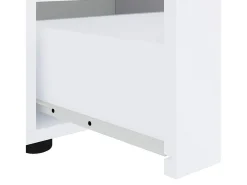 Mueble de TV VISNES blanco 60x40x38 cm madera de ingeniería