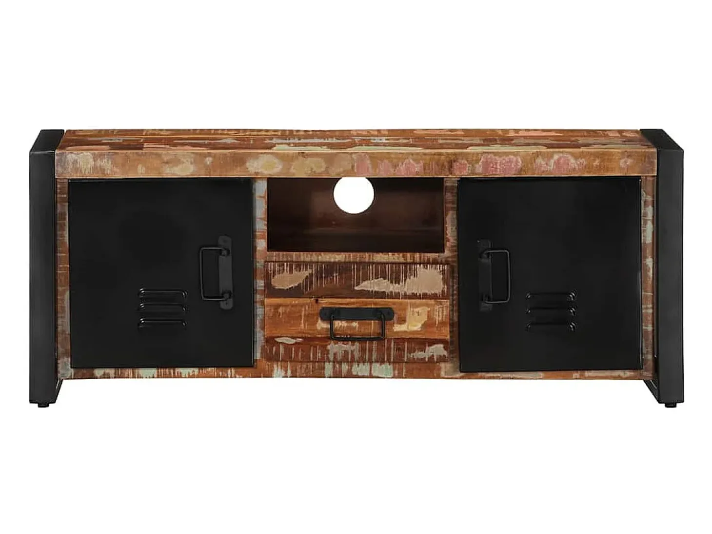 Mueble de TV 100x30x40 cm Madera maciza recuperada