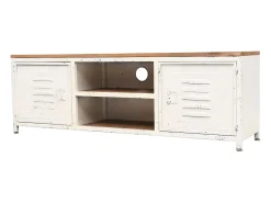 Mueble para la televisión blanco 120x30x40 cm