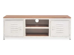 Mueble para la televisión blanco 120x30x40 cm