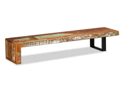 Mueble para la televisón de madera maciza reciclada