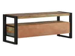 Mueble para la TV de madera maciza reciclada