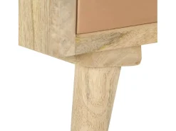 Mueble para la TV madera maciza de mango 110x30x45 cm