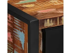 Mueble para la TV 80x30x35 madera maciza reciclada