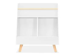 Mueble para niños, 2 compartimentos blanco
