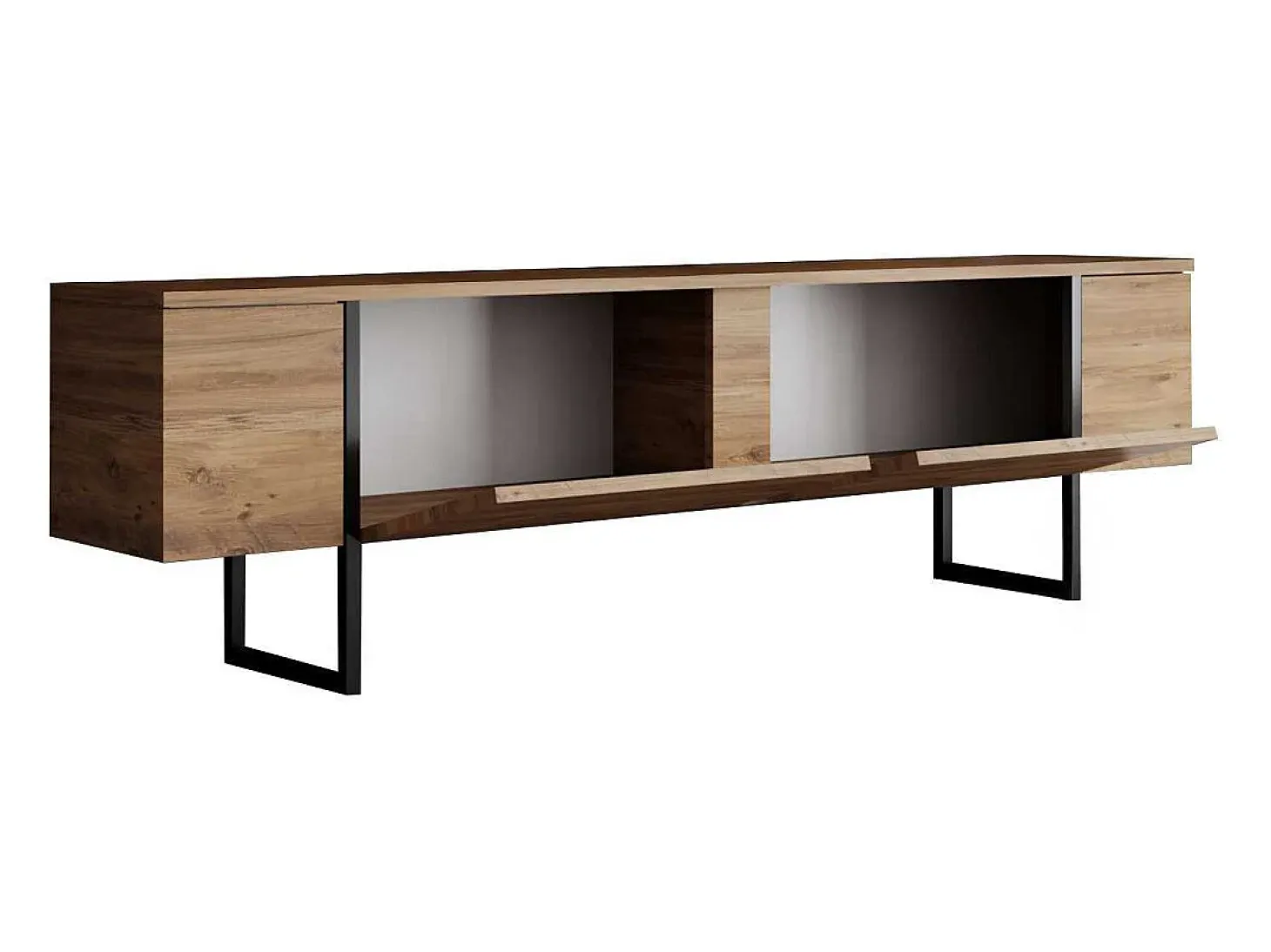 Mueble para TV - Luxe - Pino Atlántico Negro