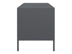Mueble para TV acero laminado en frío antracita 68x39x43,5 cm