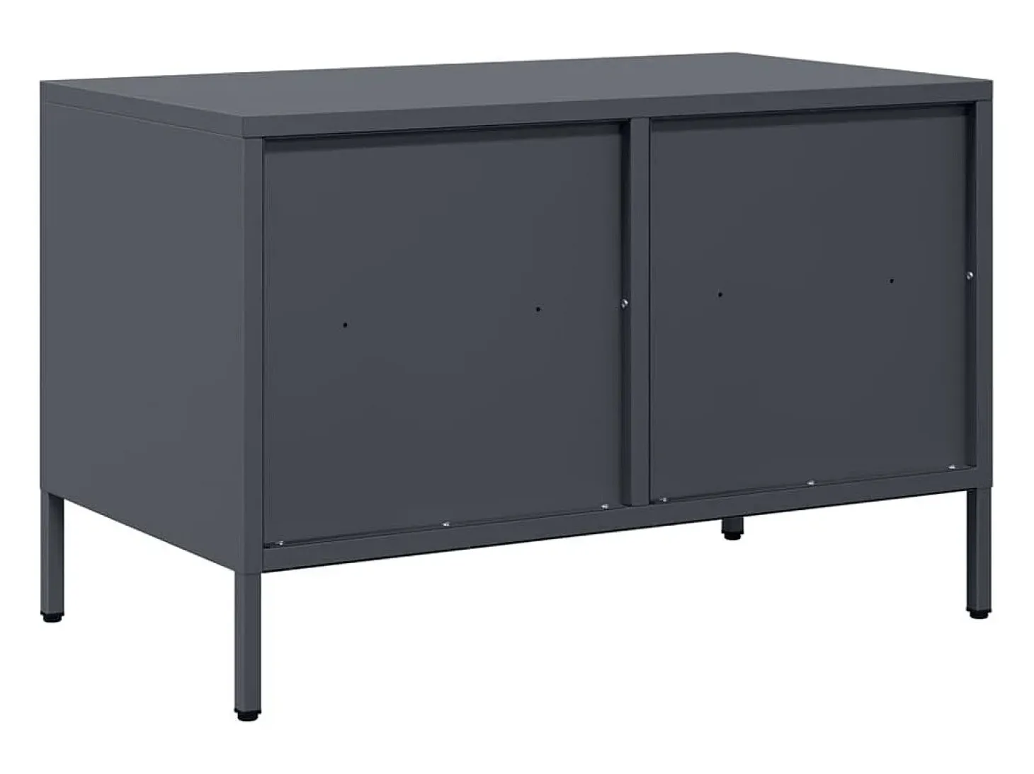 Mueble para TV acero laminado en frío antracita 68x39x43,5 cm
