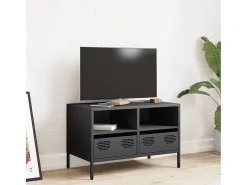Mueble para TV acero laminado en frío antracita 68x39x43,5 cm