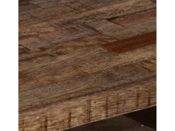Mueble para TV de madera maciza de mango 118x30x40 cm