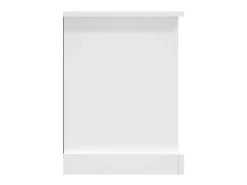 Mueble para TV madera contrachapada blanco 99,5x35,5x48 cm