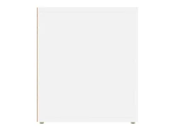 Mueble para TV madera contrachapada blanco 100x35x40 cm