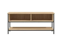 Mueble para TV madera contrachapada roble Sonoma 100x35x45 cm ES13329