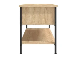 Mueble para TV madera contrachapada roble Sonoma 100x35x45 cm ES13329
