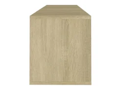 Mueble para TV madera contrachapada roble Sonoma 120x30x40,5 cm