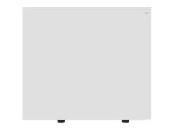 Mueble para TV madera contrachapada blanco 80x34x30 cm