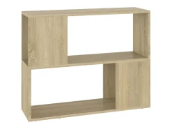 Mueble para TV madera contrachapada roble Sonoma 80x24x63 cm