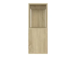 Mueble para TV madera contrachapada roble Sonoma 80x24x63 cm