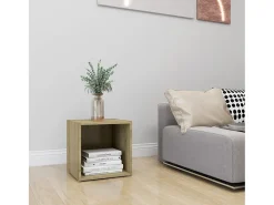 Mueble para TV madera contrachapada roble Sonoma 37x35x37 cm