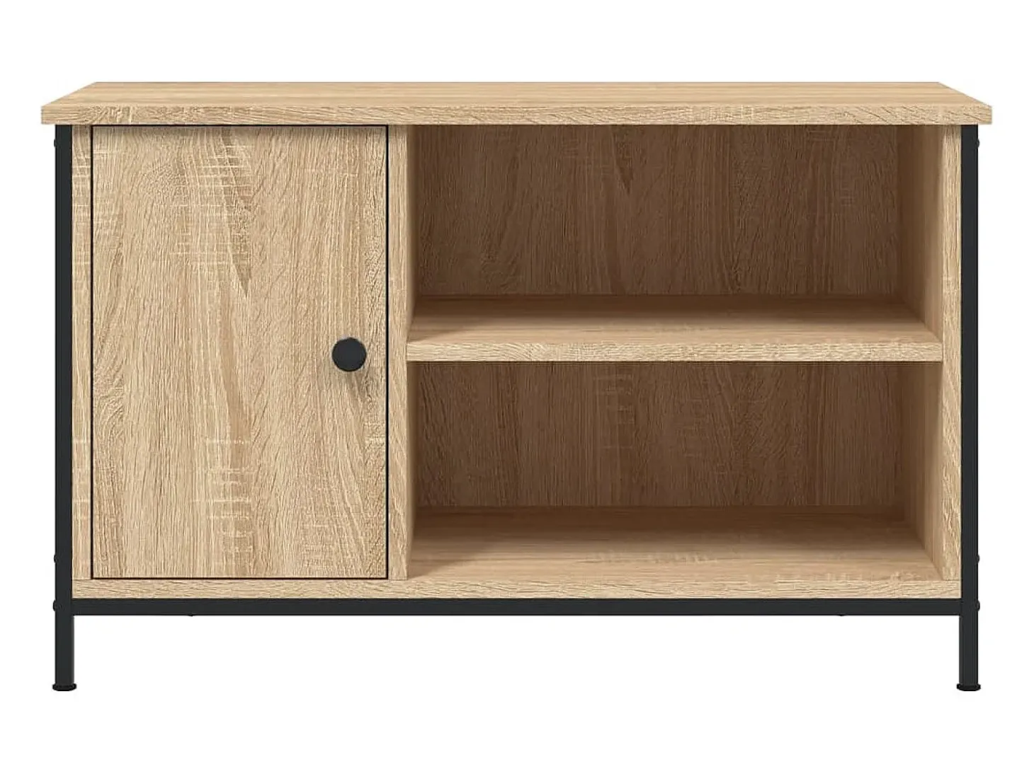 Mueble para TV madera contrachapada roble Sonoma 80x40x50 cm