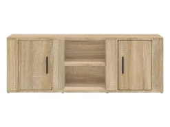 Mueble para TV madera contrachapada roble Sonoma 100x31,5x35 cm