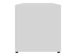 Mueble para TV madera contrachapada blanco 80x34x36 cm
