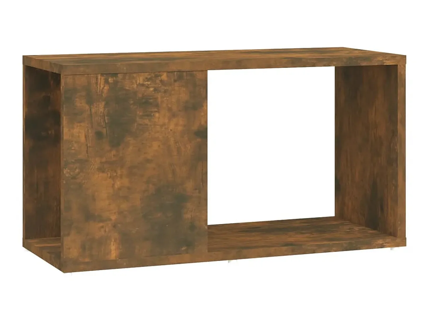 Mueble para TV madera contrachapada roble ahumado 60x24x32 cm ES89270