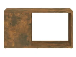 Mueble para TV madera contrachapada roble ahumado 60x24x32 cm ES89270