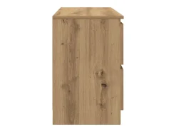 Mueble para TV madera de ingeniería roble artisan 100x35x54 cm