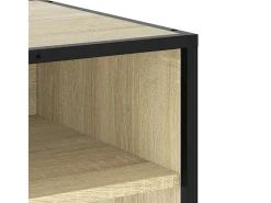 Mueble para TV madera de ingeniería roble Sonoma 270x40x46 cm