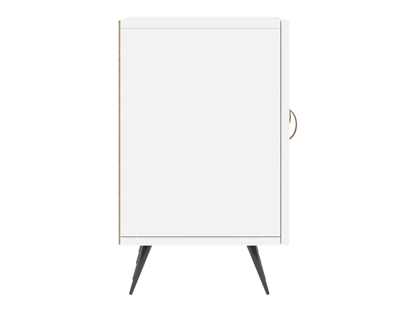 Mueble para TV madera de ingeniería blanco 150x30x50 cm