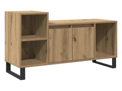 Mueble para TV madera de ingeniería roble artisan 100x35x55 cm