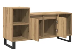 Mueble para TV madera de ingeniería roble artisan 100x35x55 cm