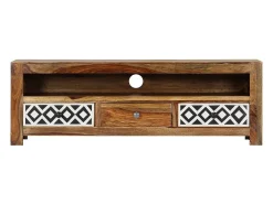 Mueble para TV madera maciza de sheesham 120x30x40 cm