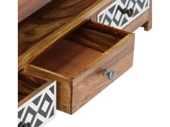 Mueble para TV madera maciza de sheesham 120x30x40 cm