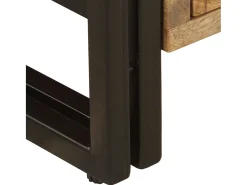 Mueble para TV madera maciza de mango 120x35x45 cm