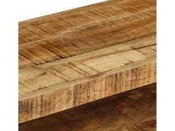 Mueble para TV madera maciza de mango 120x35x45 cm