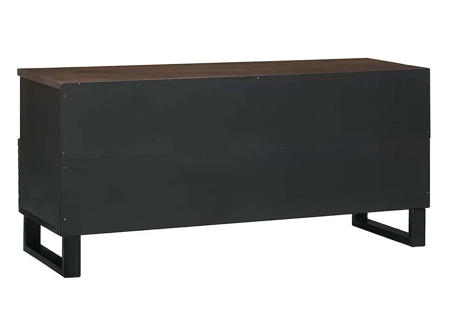 Mueble para TV Marrón 100 x 33 x 46 cm madera maciza de mango