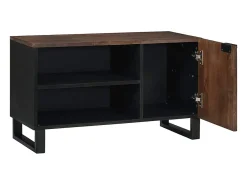 Mueble para TV Marrón 80 x 33 x 46 cm madera maciza de mango